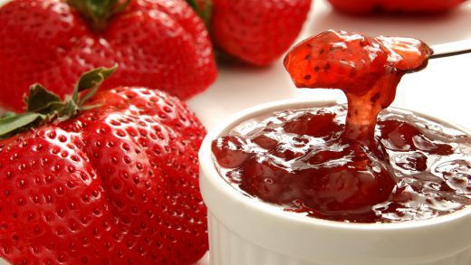 jams and jellies with all natural sugar