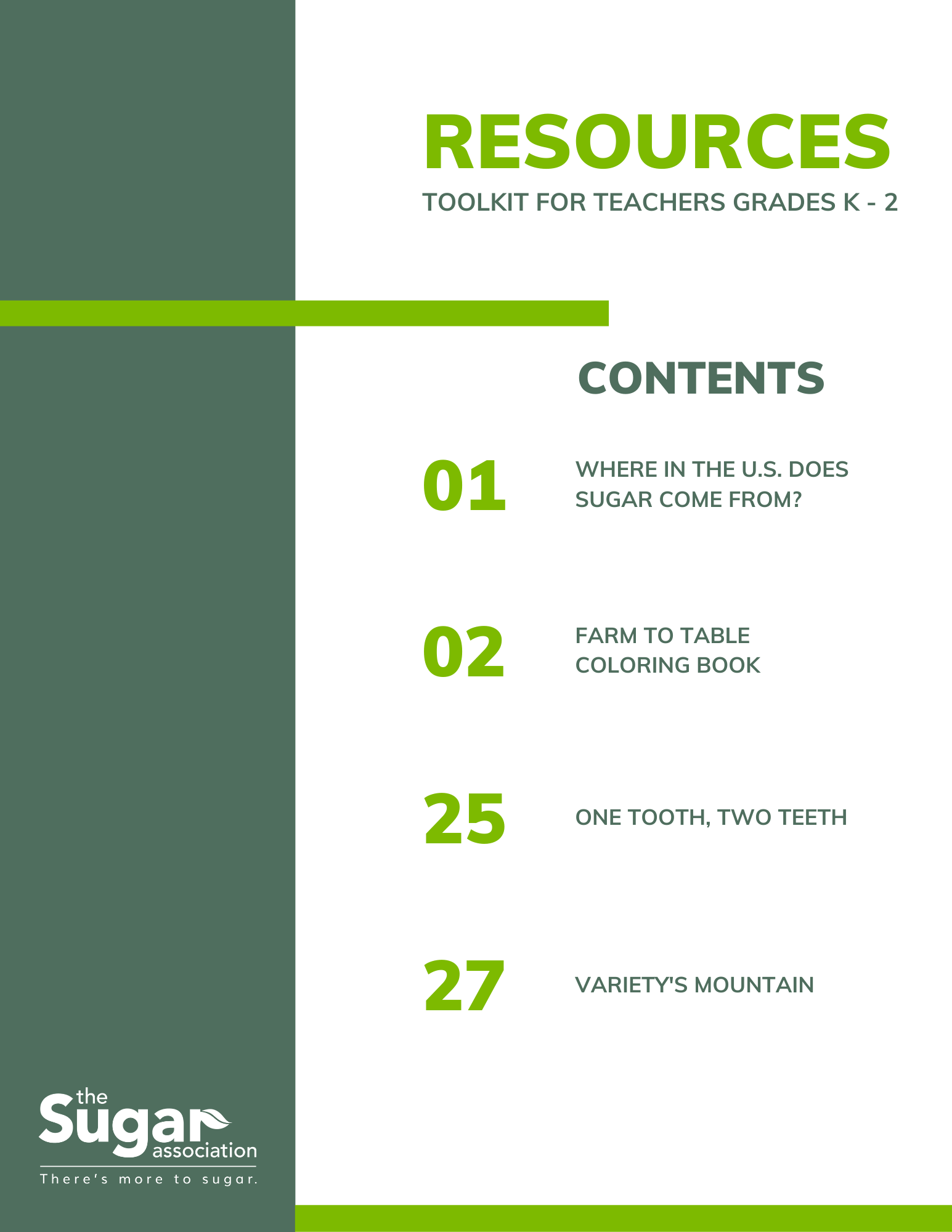 Resource Toolkit for Grades K-2