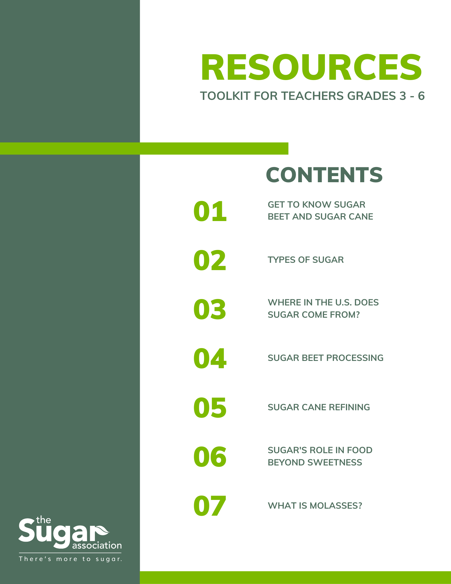 Resource Toolkit for Grades 3-6